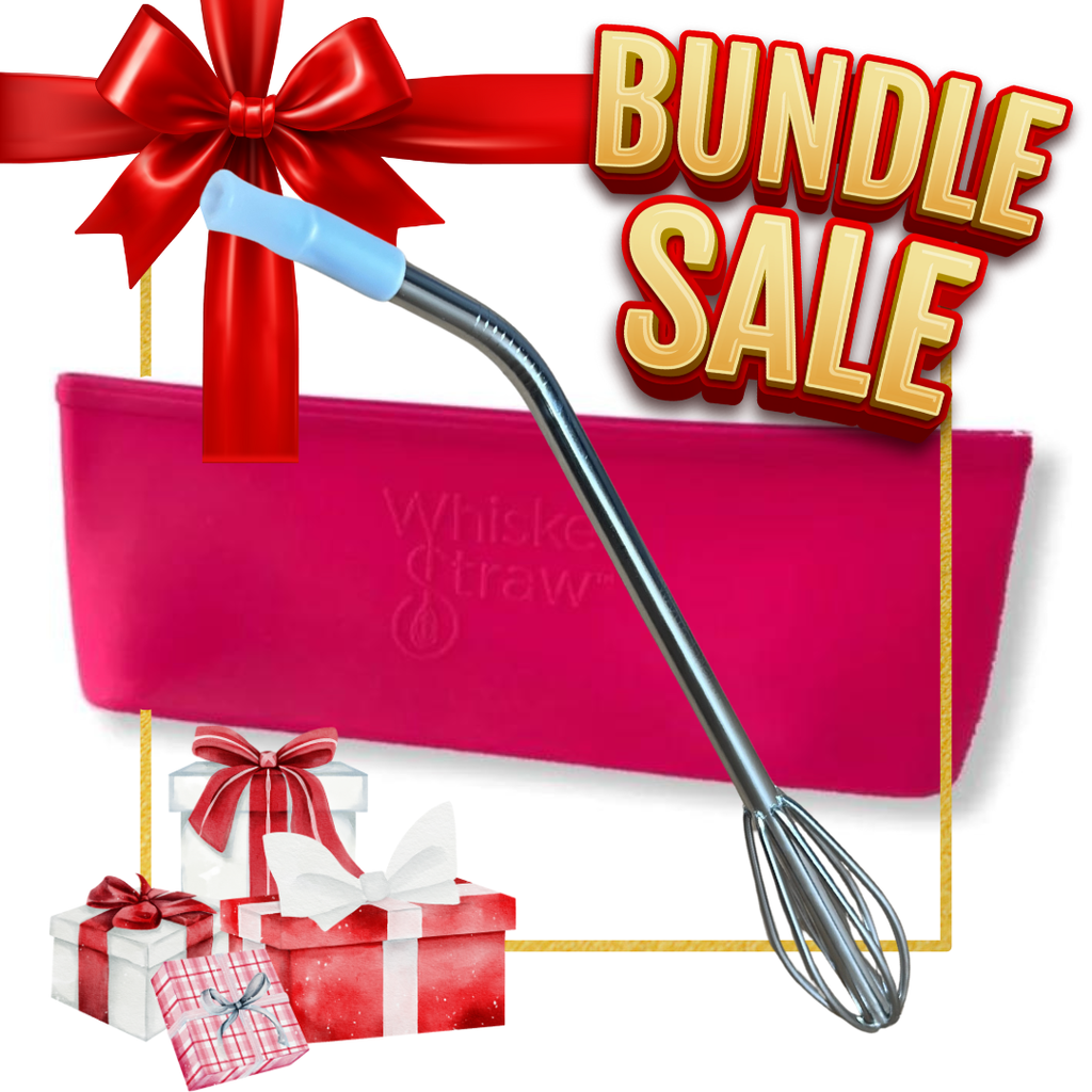 16oz 2.0 WHISKEE STRAW + TRAVELER BAG