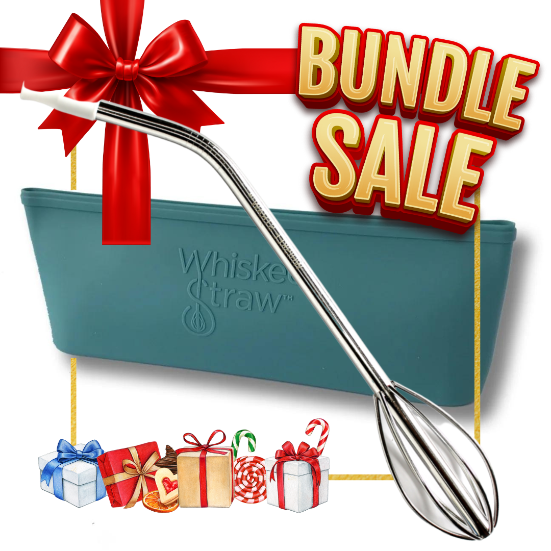 16oz WHISKEE STRAW + TRAVELER BAG