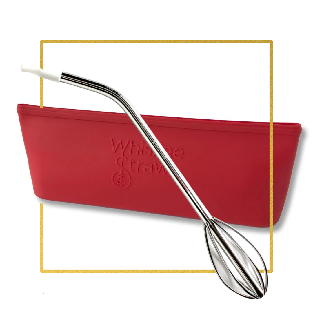 16oz WHISKEE STRAW + TRAVELER BAG
