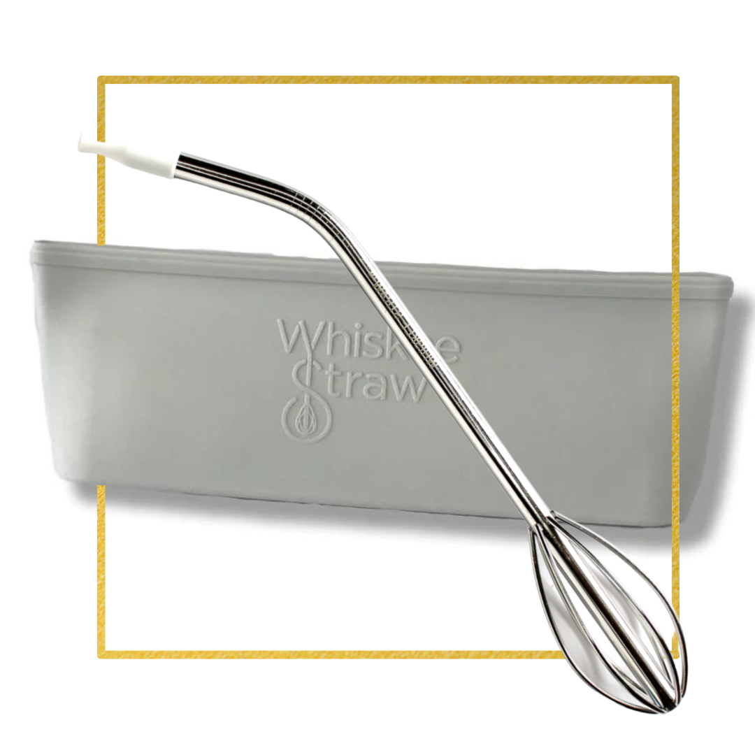 24oz WHISKEE STRAW + TRAVELER BAG